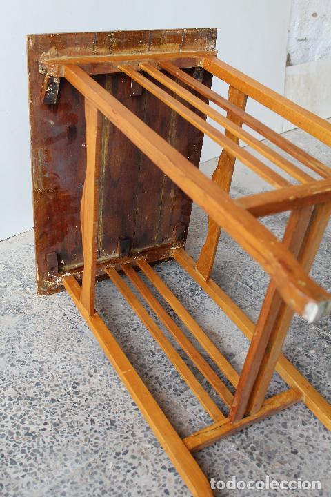 Antig&uuml;edades: mesa auxiliar antigua rustica - Foto 6