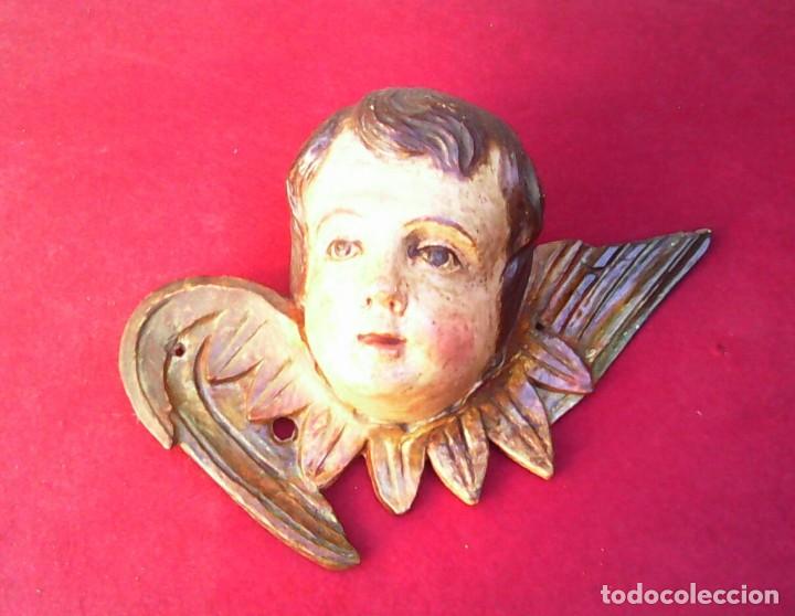 Antig&uuml;edades: CABEZA DE &Aacute;NGEL - Foto 1