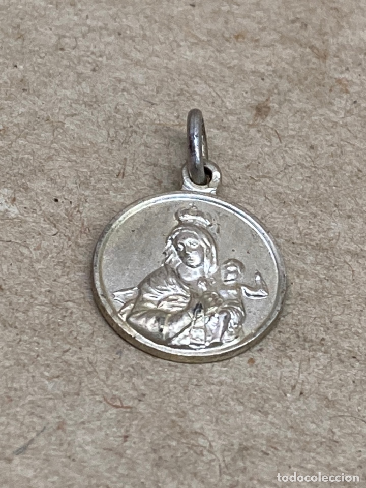 Antig&uuml;edades: Medalla de plata religiosa - Foto 1