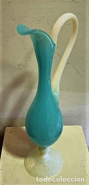 Antig&uuml;edades: Murano, jarr&oacute;n de opalina. - Foto 3