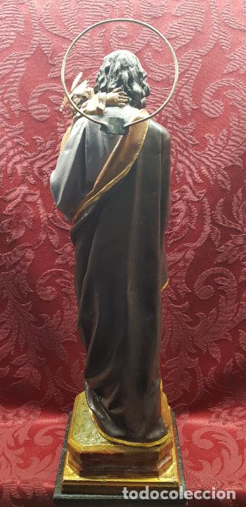 Antig&uuml;edades: SAN JOS&Eacute; CON NI&Ntilde;O EN BRAZOS - Foto 5