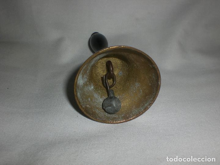 Antig&uuml;edades: campanilla mango madera - Foto 2