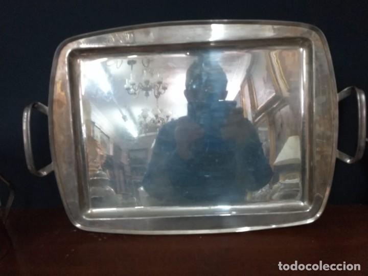 Antig&uuml;edades: Juego de cafe de alpaca plateada - Foto 7