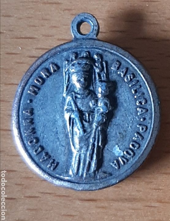 Antig&uuml;edades: Medalla Madonna Mora Bas&iacute;lica Padova - Foto 1