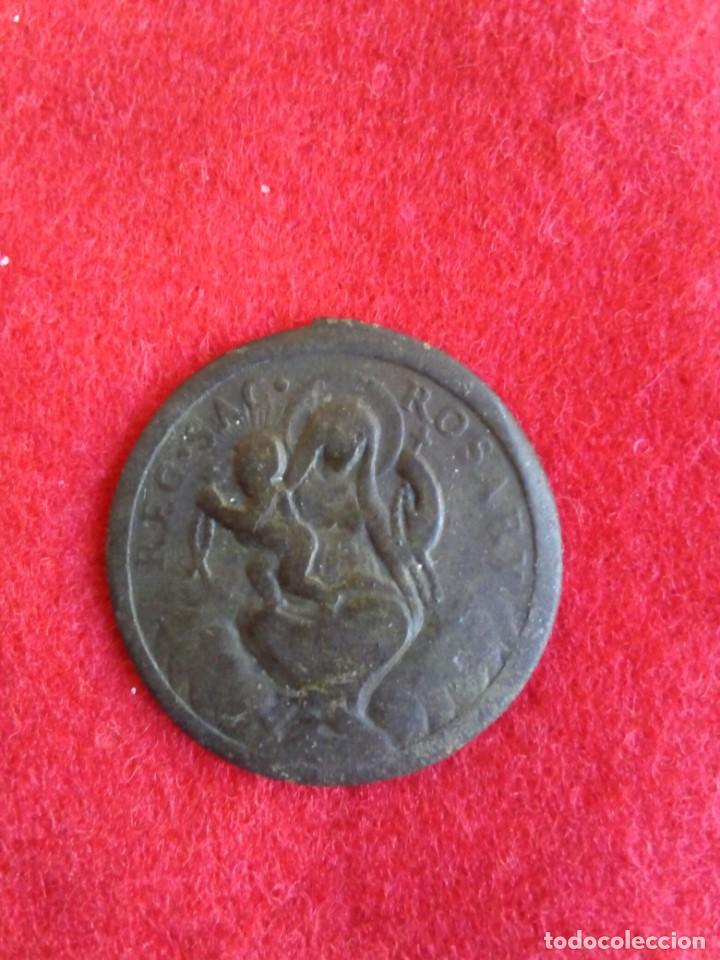 Antig&uuml;edades: Antigua Medalla Religiosa - Foto 2