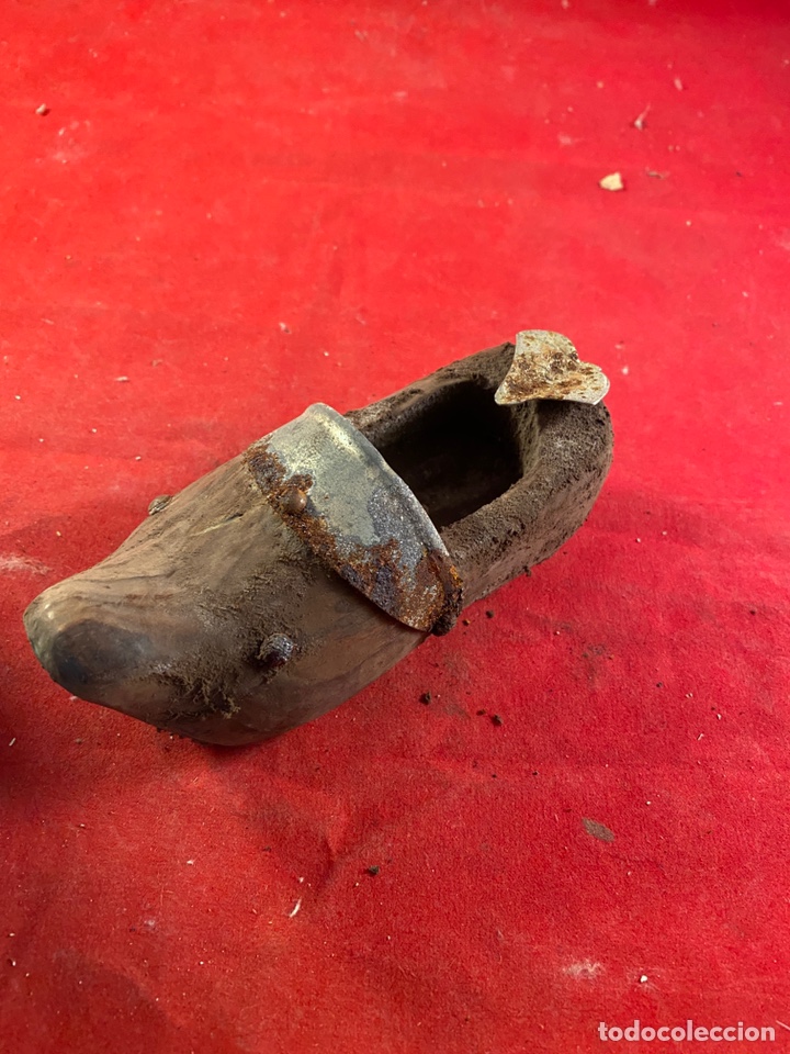 Antig&uuml;edades: Zapato de madera - Foto 3