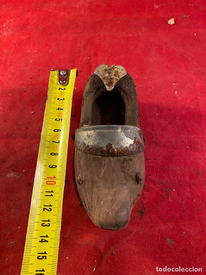 Antig&uuml;edades: Zapato de madera - Foto 5