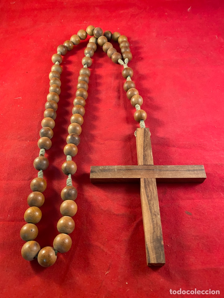 Antig&uuml;edades: Rosario madera - Foto 1