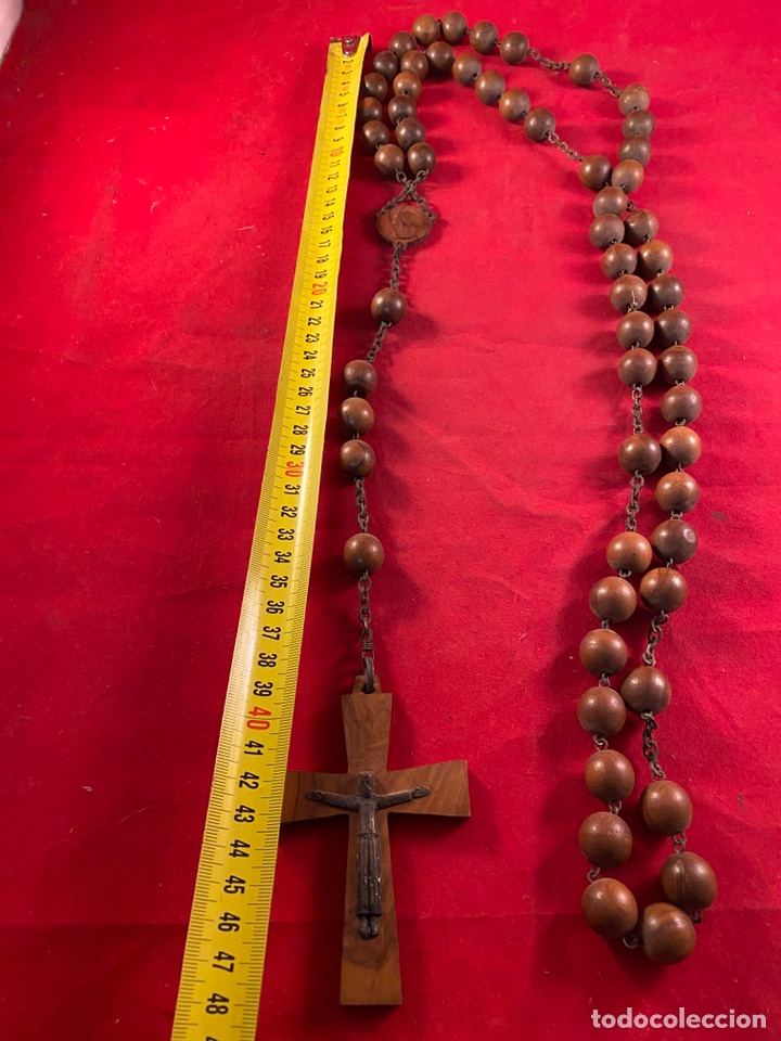Antig&uuml;edades: Rosario madera - Foto 7