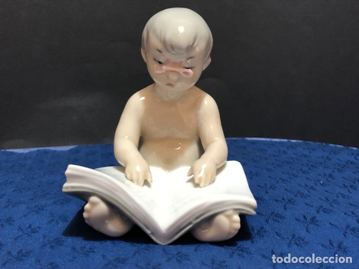 Antig&uuml;edades: REF: 01000047.03 &ldquo;BEB&Eacute; LEYENDO&rdquo; LLADR&Oacute; - Foto 15