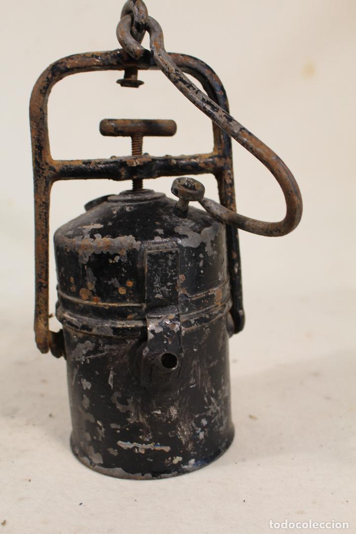 Antig&uuml;edades: ANTIGUO CANDIL DE CARBURO - Foto 5