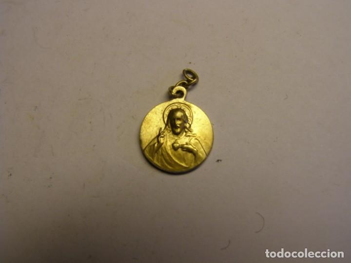 Antig&uuml;edades: Medalla religiosa del Sagrado Coraz&oacute;n. - Foto 1