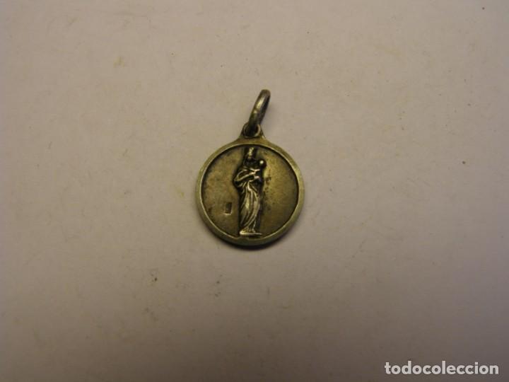 Antig&uuml;edades: Medalla religiosa antigua de la Virgen. - Foto 1