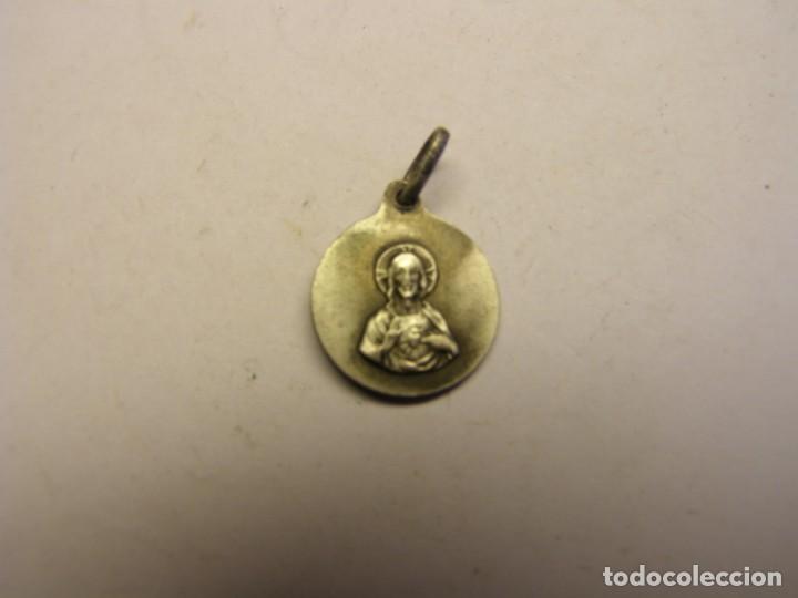 Antig&uuml;edades: Medalla religiosa antigua de la Virgen. - Foto 2