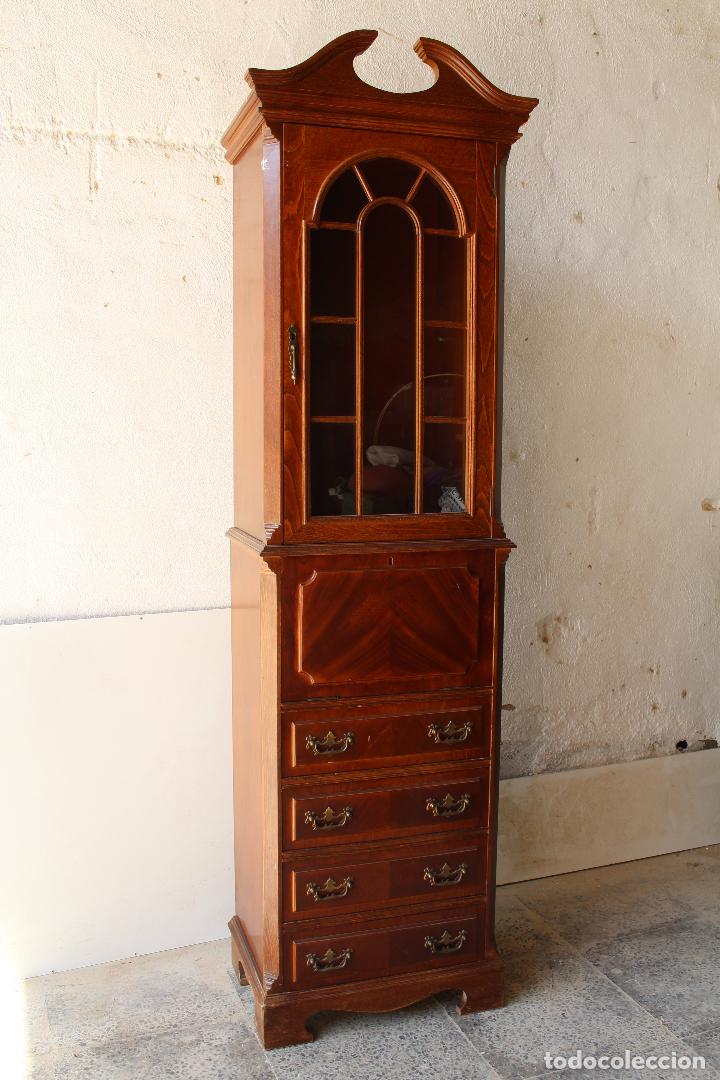 Antig&uuml;edades: vitrina escritorio - Foto 1