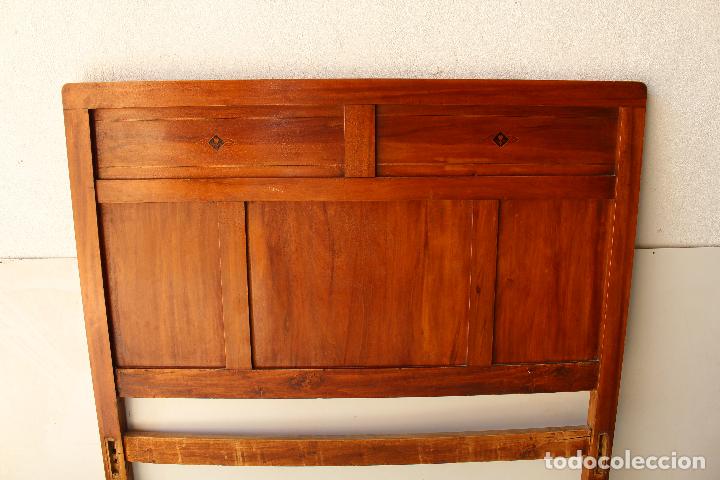 Antig&uuml;edades: cabezal de cama modernista - Foto 3