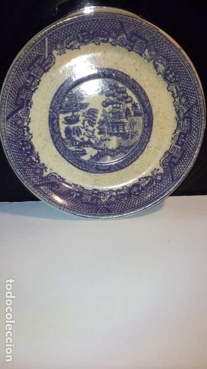 Antig&uuml;edades: PLATO PORCELANA CHINA . - Foto 1