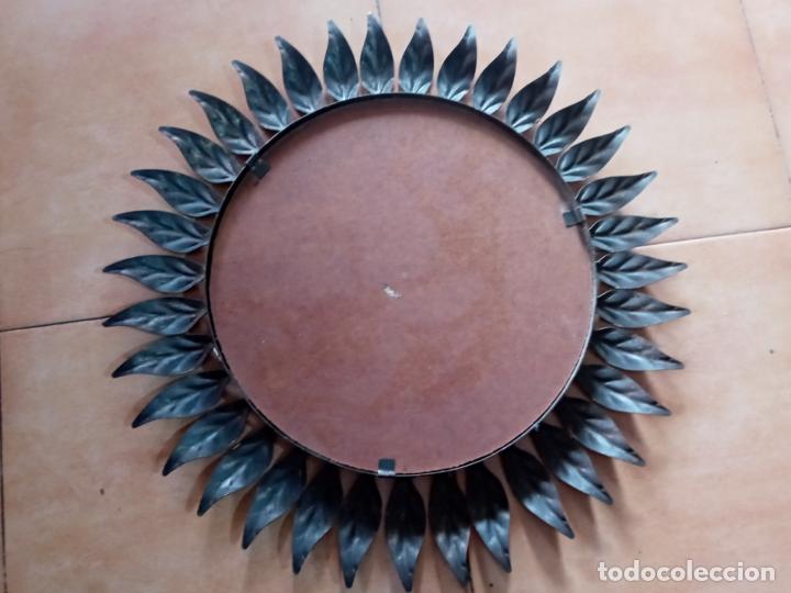 Antig&uuml;edades: Antiguo espejo tipo hojas sol - Foto 5