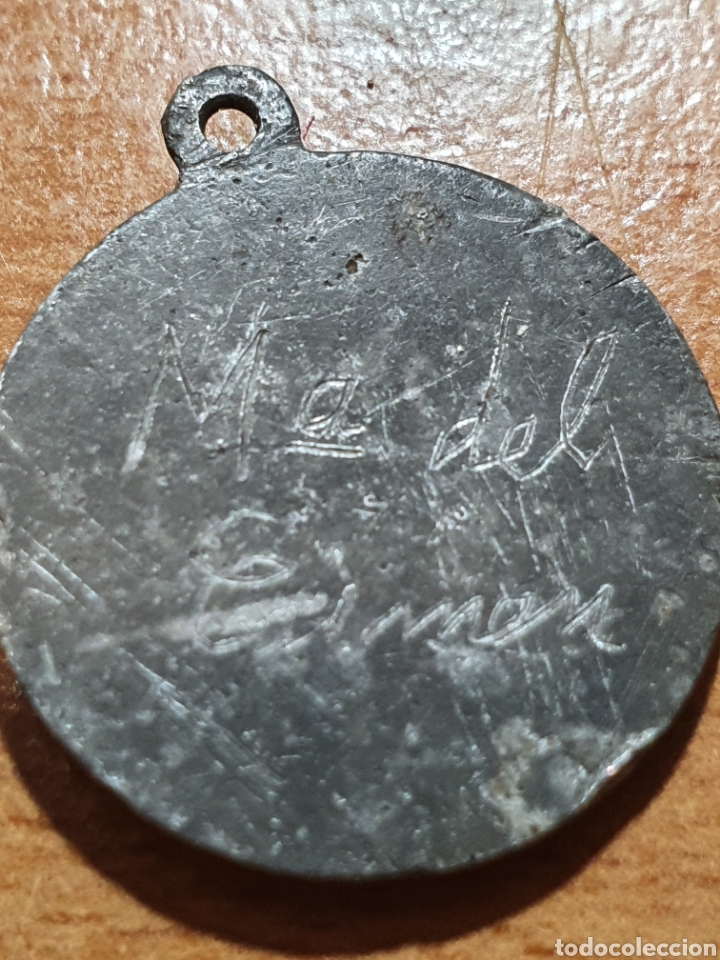 Antig&uuml;edades: Medalla religiosa siglo 19 - Foto 2