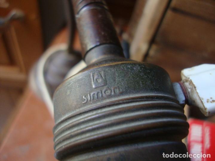 Antig&uuml;edades: flexo marca simon a&ntilde;os 40-50 - Foto 6