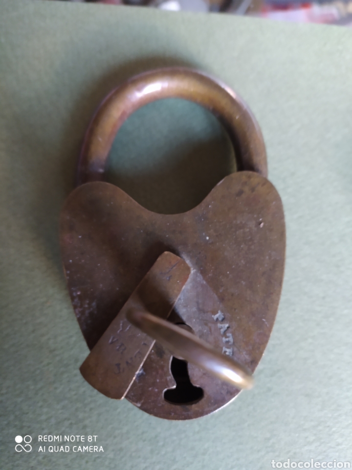 Antig&uuml;edades: Candado bronce - Foto 2