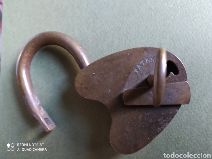 Antig&uuml;edades: Candado bronce - Foto 1