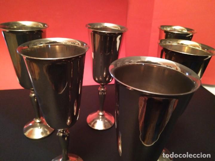 Antig&uuml;edades: COPAS SILVER PLATE, VISIUC S.A MADE IN SPAIN - Foto 2