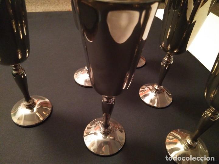 Antig&uuml;edades: COPAS SILVER PLATE, VISIUC S.A MADE IN SPAIN - Foto 4