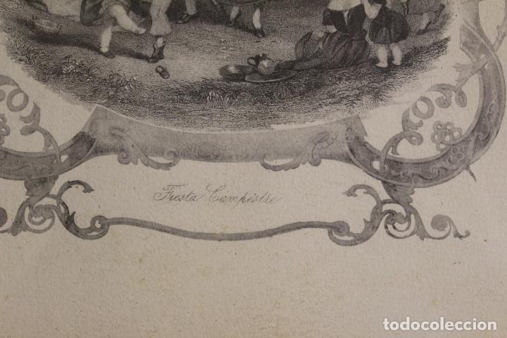Antig&uuml;edades: cuatro marcos de madera con grabado - Foto 12