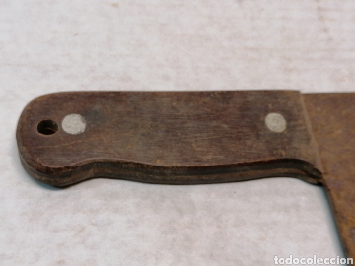 Antig&uuml;edades: Machete carnicero - Foto 2