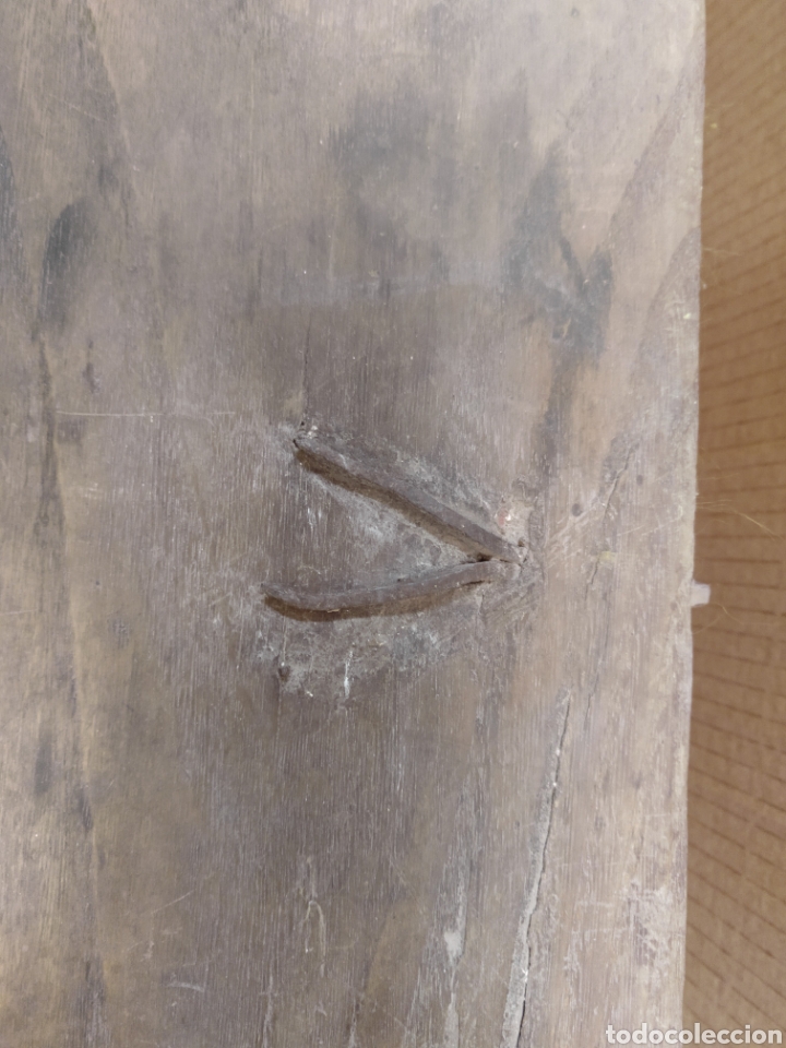 Antig&uuml;edades: Arca o Arc&oacute;n r&uacute;stico en madera de casta&ntilde;o - Foto 12