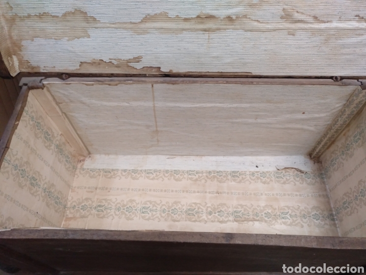 Antig&uuml;edades: Arca o Arc&oacute;n r&uacute;stico en madera de casta&ntilde;o - Foto 15
