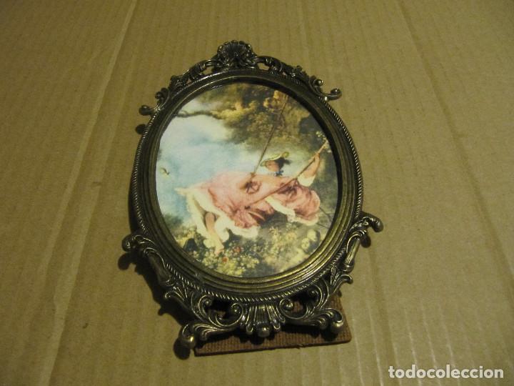 Oggetti Antichi: ANTIGUO PORTARETRATOS MARCO CALAMINA ITALY