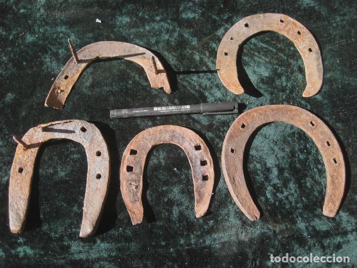 Antig&uuml;edades: 5 Herraduras antiguas. - Foto 4