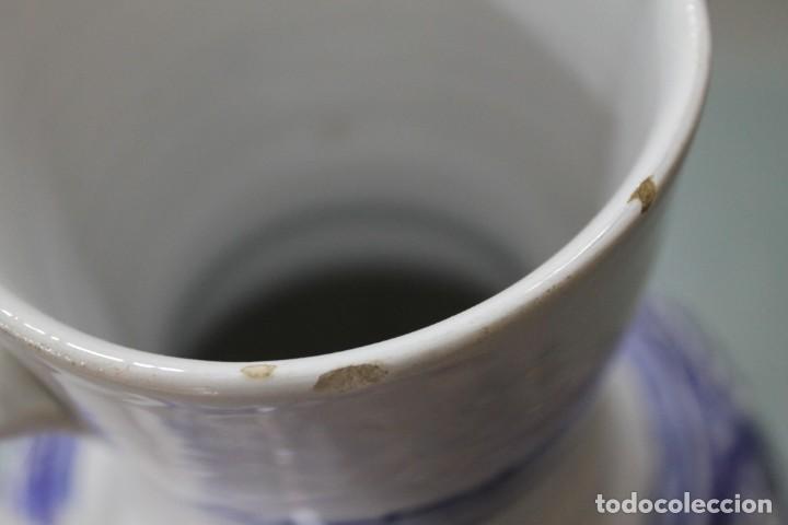 Antig&uuml;edades: JARRA CERAMICA AZUL - Foto 6