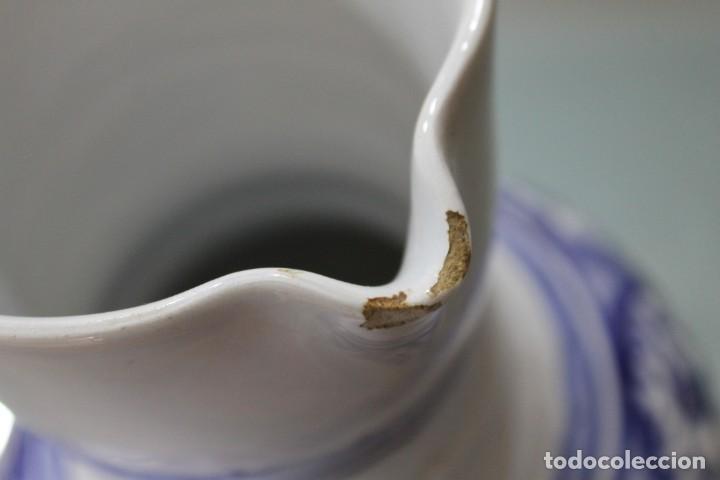 Antig&uuml;edades: JARRA CERAMICA AZUL - Foto 7