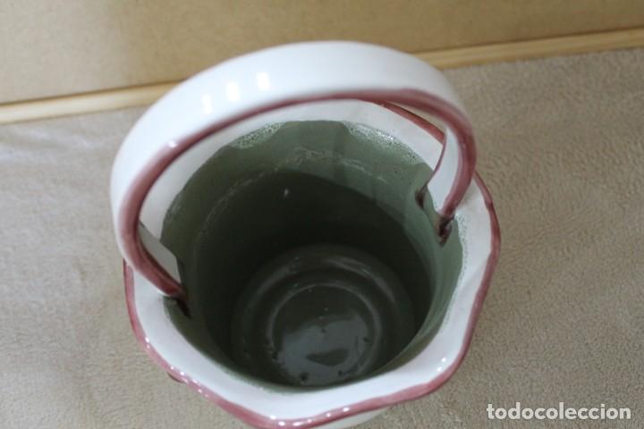 Antig&uuml;edades: CESTA CERAMICA CEREZAS - Foto 5
