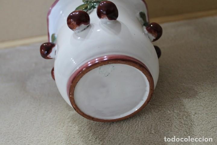 Antig&uuml;edades: CESTA CERAMICA CEREZAS - Foto 7