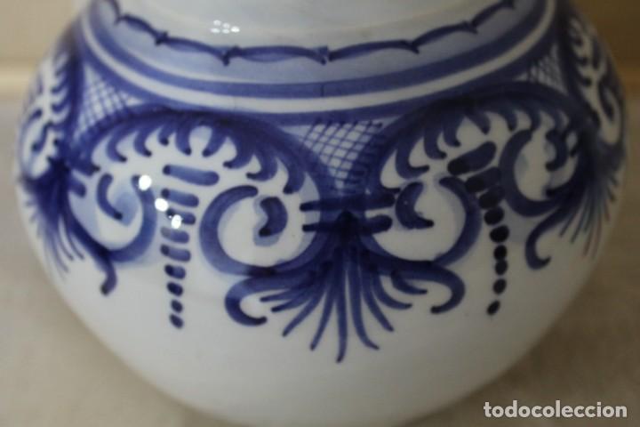 Antig&uuml;edades: JARRA CERAMICA AZUL - Foto 23