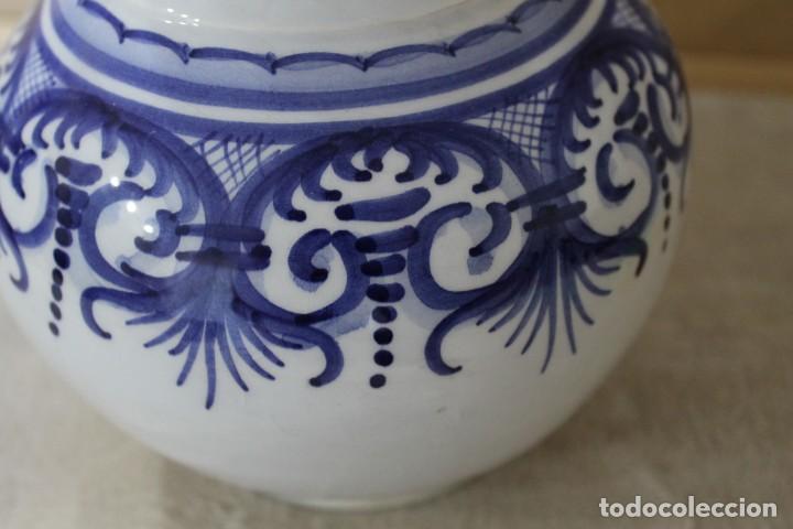 Antig&uuml;edades: JARRA CERAMICA AZUL - Foto 24