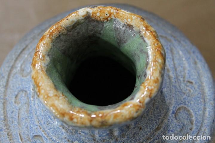 Antig&uuml;edades: JARRON TERRACOTA AZUL - Foto 2