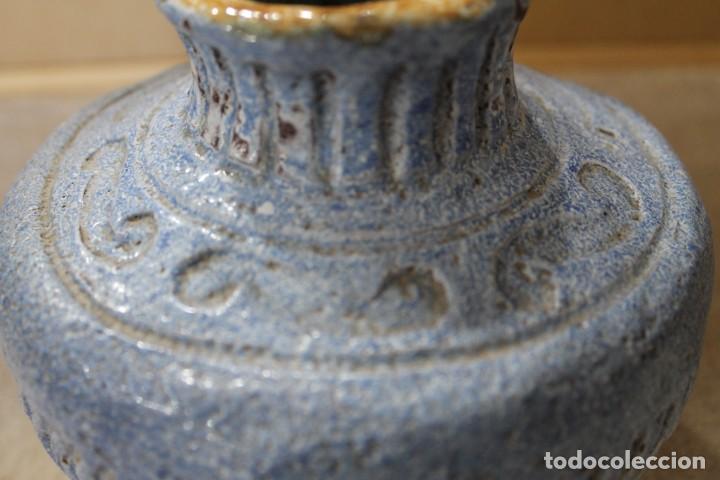 Antig&uuml;edades: JARRON TERRACOTA AZUL - Foto 4