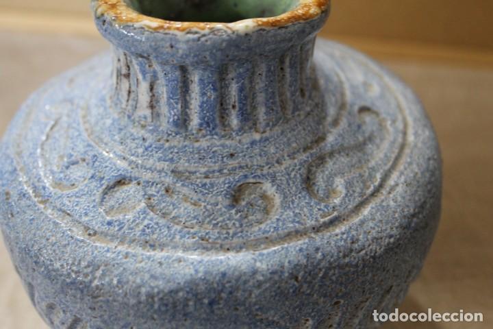 Antig&uuml;edades: JARRON TERRACOTA AZUL - Foto 6
