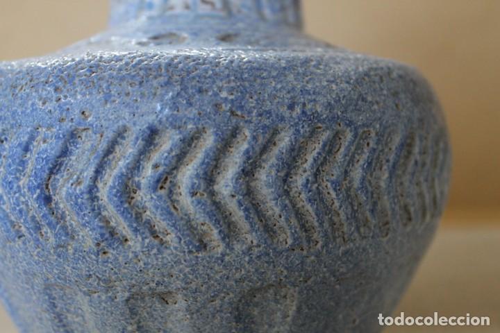 Antig&uuml;edades: JARRON TERRACOTA AZUL - Foto 9