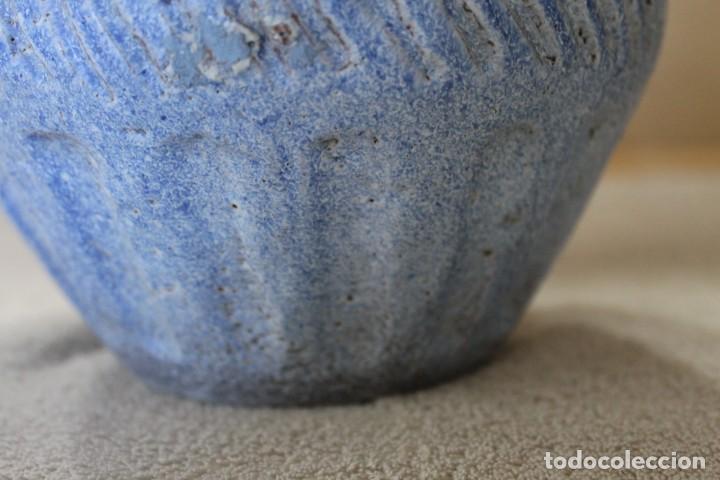 Antig&uuml;edades: JARRON TERRACOTA AZUL - Foto 13