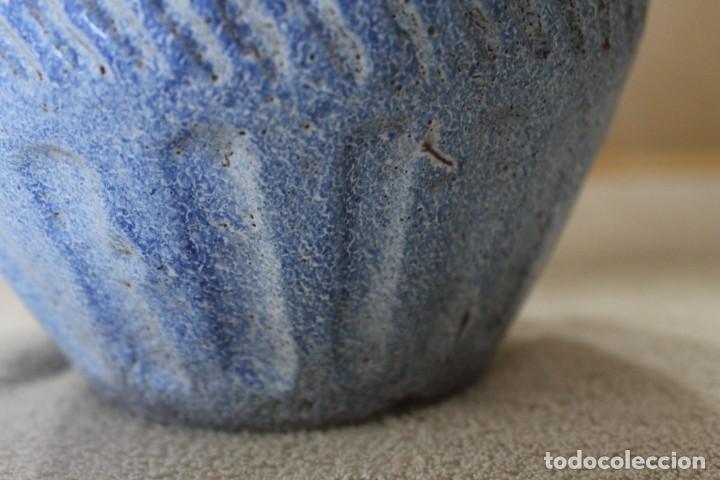Antig&uuml;edades: JARRON TERRACOTA AZUL - Foto 14