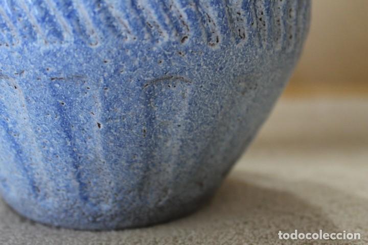 Antig&uuml;edades: JARRON TERRACOTA AZUL - Foto 16
