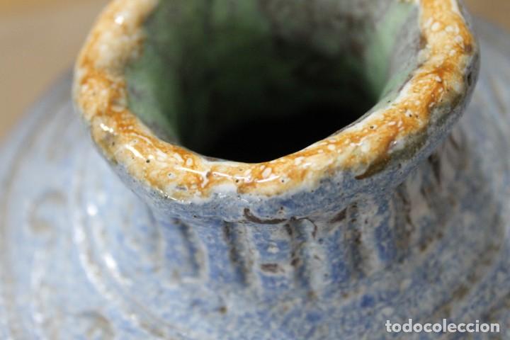 Antig&uuml;edades: JARRON TERRACOTA AZUL - Foto 19
