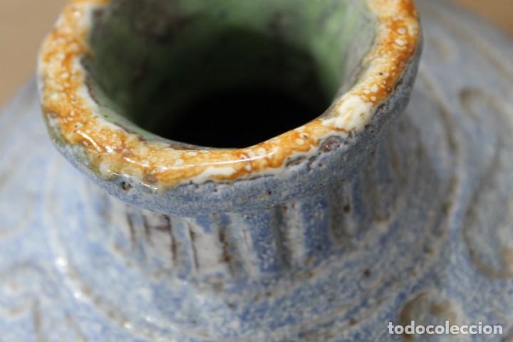 Antig&uuml;edades: JARRON TERRACOTA AZUL - Foto 20