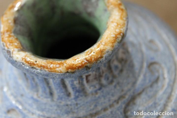 Antig&uuml;edades: JARRON TERRACOTA AZUL - Foto 21